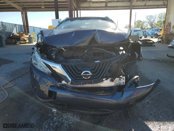 2015 Nissan Murano S with VIN 5N1AZ2MG8FN263163, listed as a Copart auction lot 49464505 with 115,986 mi miles and Salvage Title. Bid and sale history available at carsss.com. Image 5.