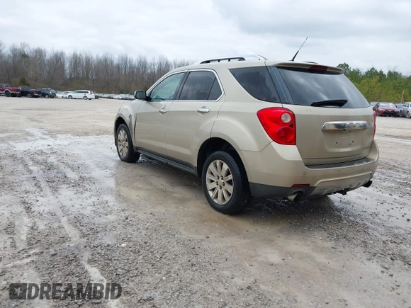 2010 Chevrolet Equinox LT w/2LT with VIN 2CNFLPEYXA6337563, listed as a IAAI auction lot 41490654 with 134,572 mi miles. Bid and sale history available at carsss.com. Image 3.