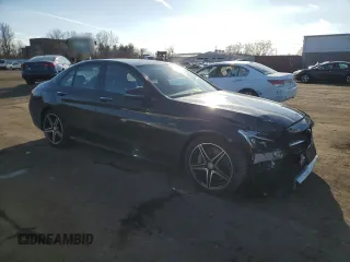 2016 Mercedes-Benz C 450 AMG with VIN 55SWF6EB8GU142712, listed as a Copart auction lot 47525155 with 118,110 mi miles and Salvage Title. Bid and sale history available at carsss.com. Image 4.