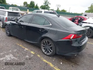 2014 Lexus IS 350 with VIN JTHCE1D21E5001490, listed as a IAAI auction lot 42373373 with 168,005 mi miles and . Bid and sale history available at DreamBid. Image 3.