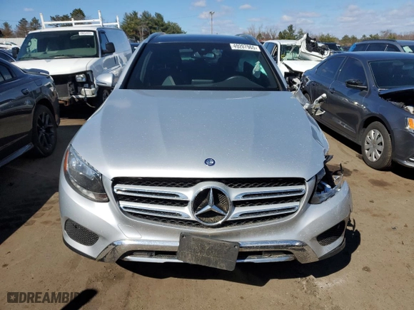 2017 Mercedes-Benz GLC with VIN WDC0G4KB3HF118371, listed as a Copart auction lot 49207965 with 46,378 mi miles and Salvage Title. Bid and sale history available at carsss.com. Image 5.