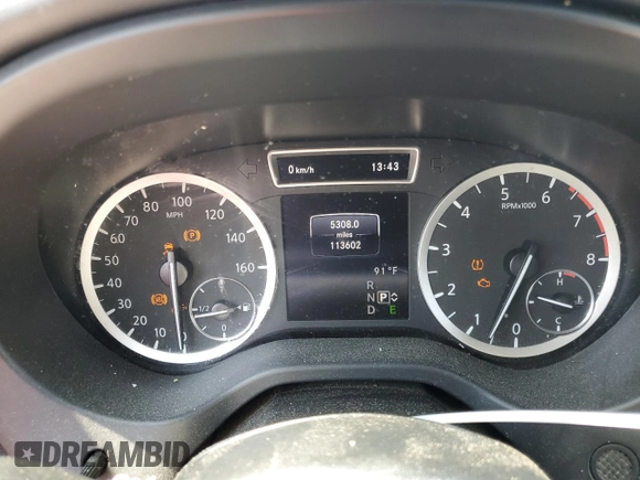 2017 Infiniti QX30 Sport with VIN SJKCH5CP8HA023671, listed as a Copart auction lot 58392695 with 113,602 mi miles and Salvage title. Bid and sale history available at DreamBid. Image 9.