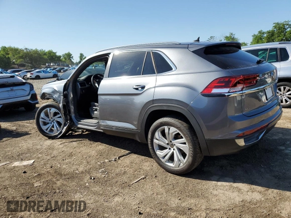 2021 Volkswagen Atlas SEL z VIN 1V2BC2CA9MC205738, wystawiony jako Copart lot #55288504 z przebiegiem 59 838 mil mil oraz Szkoda całkowita • Salvage title. Historia ofert i sprzedaży dostępna na DreamBid. Obrazek 2.