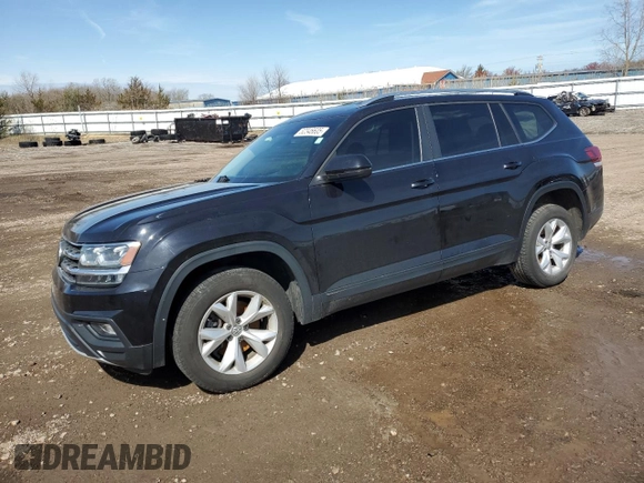 2018 Volkswagen Atlas SE z VIN 1V2LR2CA4JC584601, wystawiony jako Copart lot #52346605 z przebiegiem 71 990 mil mil oraz Szkody całkowita. Historia ofert i sprzedaży dostępna na DreamBid. Obrazek 1.