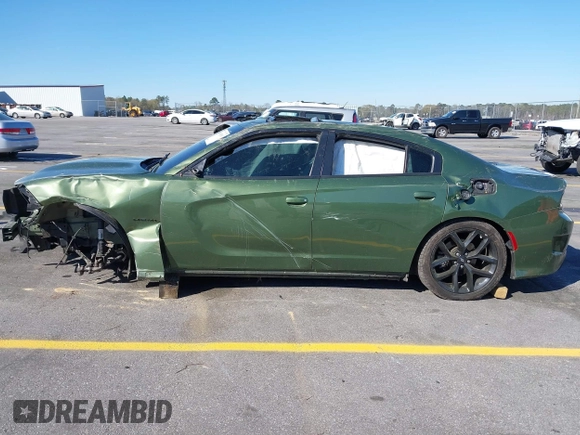 2022 Dodge Charger R/T with VIN 2C3CDXCT9NH114490, listed as a IAAI auction lot 41845091 with 75,382 mi miles and . Bid and sale history available at DreamBid. Image 6.