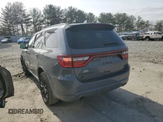 2021 Dodge Durango GT Plus with VIN 1C4RDJDG1MC750908, listed as a Copart auction lot 48904615 with 0 mi miles and Salvage Title. Bid and sale history available at carsss.com. Image 2.