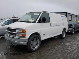 2001 Chevrolet Express Cargo with VIN 1GCHG35R911172286, listed as a Copart auction lot 82878993 with Not provided miles and Clean title. Bid and sale history available at DreamBid. Image 1.
