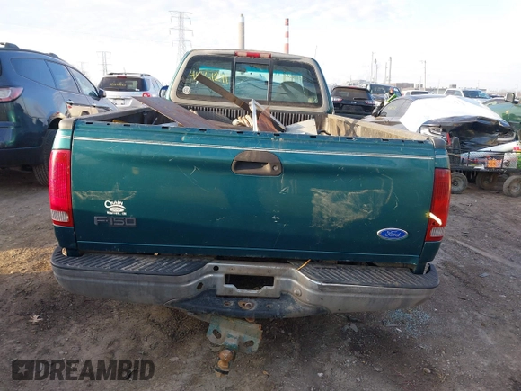 1997 Ford F-150 with VIN 1FTDF17W8VLB18061, listed as a IAAI auction lot 41861271 with 267,709 mi miles and . Bid and sale history available at DreamBid. Image 16.