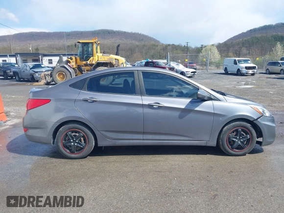 2016 Hyundai Accent SE with VIN KMHCT4AE8GU139832, listed as a IAAI auction lot 42037198 with 99,504 mi miles and . Bid and sale history available at DreamBid. Image 13.