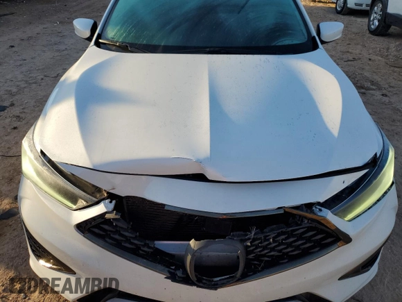 2021 Acura ILX w/Premium/A-SPEC Package with VIN 19UDE2F82MA001728, listed as a Copart auction lot 46788975 with 49,698 mi miles and Salvage Title. Bid and sale history available at carsss.com. Image 11.