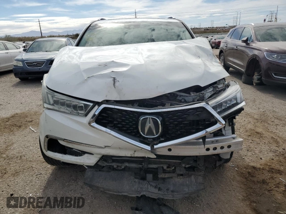 2019 Acura MDX Advance with VIN 5J8YD3H91KL002077, listed as a Copart auction lot 45039805 with Not Provided miles and Salvage Title. Bid and sale history available at DreamBid. Image 5.