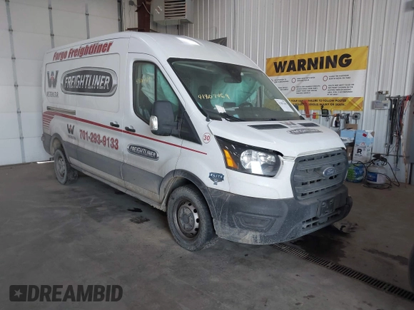 2020 Ford Transit Cargo z VIN 1FTBR1CG9LKB59461, wystawiony jako IAAI lot #41807469 z przebiegiem 205 431 mil mil oraz . Historia ofert i sprzedaży dostępna na DreamBid. Obrazek 1.