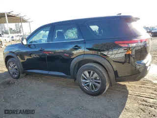 2024 Nissan Pathfinder S with VIN 5N1DR3AA0RC200612, listed as a Copart auction lot 77629804 with 0 mi miles and Salvage Title. Bid and sale history available at carsss.com. Image 2.