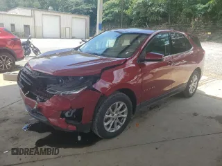 2018 Chevrolet Equinox LT with VIN 2GNAXJEV6J6231110, listed as a Copart auction lot 61446855 with 80,955 mi miles and Salvage title. Bid and sale history available at DreamBid. Image 1.