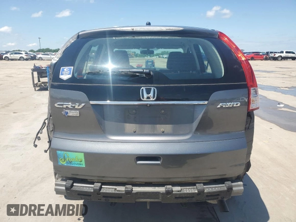 2014 Honda CR-V LX with VIN 2HKRM4H35EH616904, listed as a Copart auction lot 54324175 with 155,917 mi miles and Salvage Title. Bid and sale history available at carsss.com. Image 6.