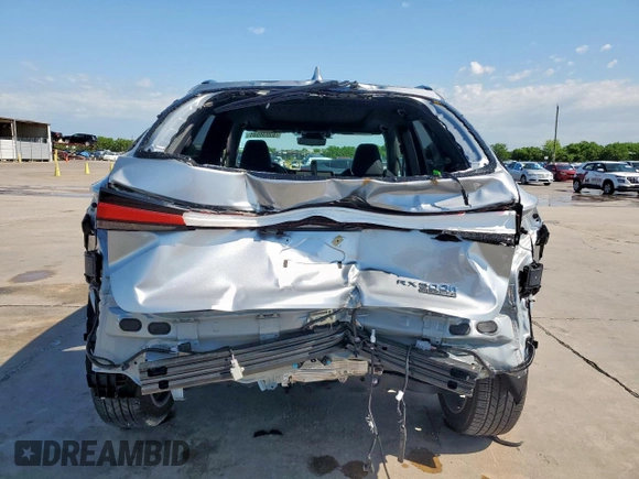2023 Lexus RX 500h F Sport Performance with VIN 2T2BCMEA6PC006244, listed as a Copart auction lot 53938605 with 13,841 mi miles and Salvage title. Bid and sale history available at DreamBid. Image 6.