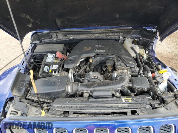 2018 Jeep Wrangler Unlimited Sahara with VIN 1C4HJXEG4JW215801, listed as a Copart auction lot 61774965 with 94,864 mi miles and Salvage title. Bid and sale history available at DreamBid. Image 11.