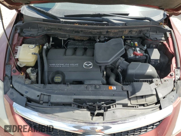 2009 Mazda CX-9 Touring with VIN JM3TB38V890171561, listed as a Copart auction lot 52808345 with 201,012 mi miles and Salvage Title. Bid and sale history available at DreamBid. Image 12.