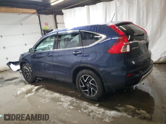 2016 Honda CR-V EX with VIN 2HKRM4H55GH660938, listed as a Copart auction lot 83026804 with 85,099 mi miles and Salvage Title. Bid and sale history available at DreamBid. Image 2.