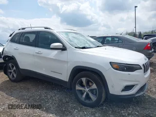 2019 Jeep Cherokee Limited with VIN 1C4PJMDN9KD180308, listed as a IAAI auction lot 42178830 with 164,453 mi miles and . Bid and sale history available at DreamBid. Image 1.