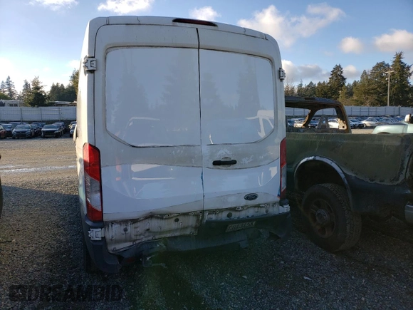 2017 Ford Transit with VIN 1FTYR1CM1HKB21407, listed as a Copart auction lot 43131025 with 161,591 mi miles and Salvage Title. Bid and sale history available at DreamBid. Image 6.