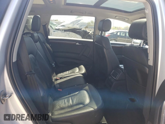 2015 Audi Q7 Premium Plus with VIN WA1LGAFE0FD023484, listed as a Copart auction lot 53295655 with 178,275 mi miles and Salvage Title. Bid and sale history available at DreamBid. Image 11.
