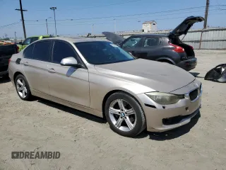 2013 BMW 3 Series 328i with VIN WBA3A5G51DNP22186, listed as a Copart auction lot 62760595 with 133,531 mi miles and Salvage title. Bid and sale history available at DreamBid. Image 4.