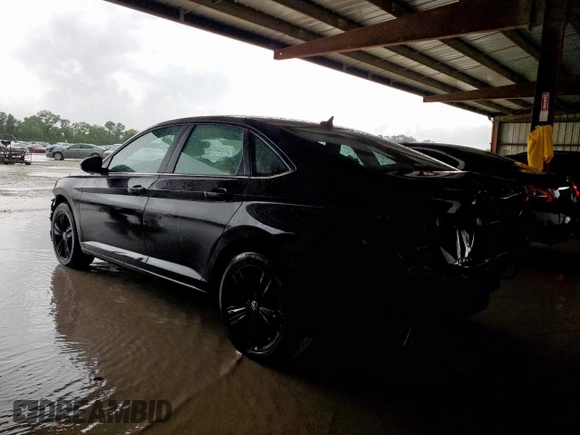 2022 Volkswagen Jetta SE with VIN 3VW7M7BU1NM016785, listed as a Copart auction lot 60608735 with 65,354 mi miles and Salvage title. Bid and sale history available at DreamBid. Image 2.