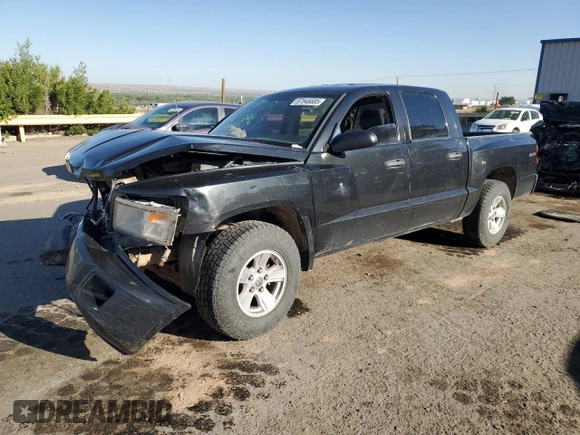 2008 Dodge Dakota SLT with VIN 1D7HW48N28S567955, listed as a Copart auction lot 57846685 with 227,084 mi miles and Salvage title. Bid and sale history available at DreamBid. Image 1.