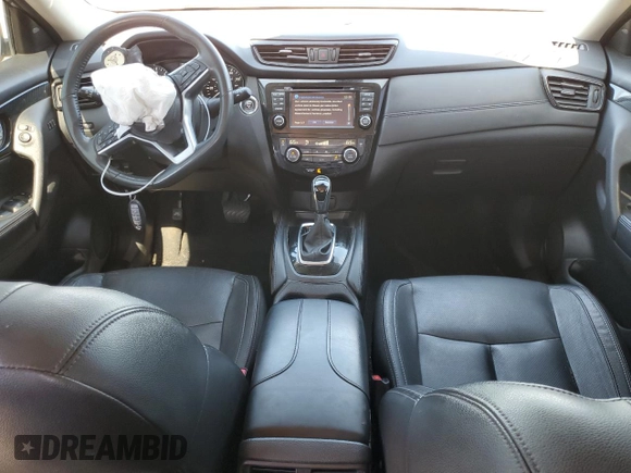2017 Nissan Rogue SL с VIN 5N1AT2MT7HC866196, выставлен на аукционе Copart как лот 49302405 с пробегом 83 521 миль миль и Списание • Salvage title. История ставок и продаж доступна на DreamBid. Изображение 8.