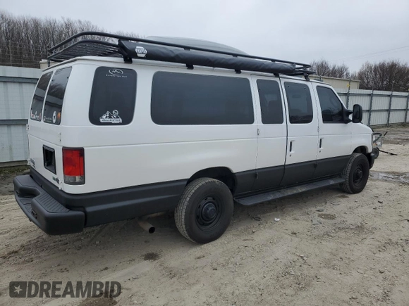 2014 Ford Econoline Passenger XL z VIN 1FBSS3BL1EDB03623, wystawiony jako Copart lot #48432945 z przebiegiem 148 837 mil mil oraz Szkody całkowita. Historia ofert i sprzedaży dostępna na DreamBid. Obrazek 3.
