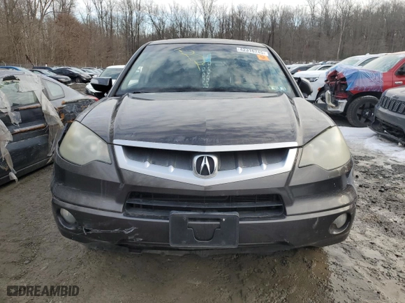 2009 Acura RDX with VIN 5J8TB18239A004068, listed as a Copart auction lot 42316745 with 0 mi miles and Salvage Title. Bid and sale history available at carsss.com. Image 5.