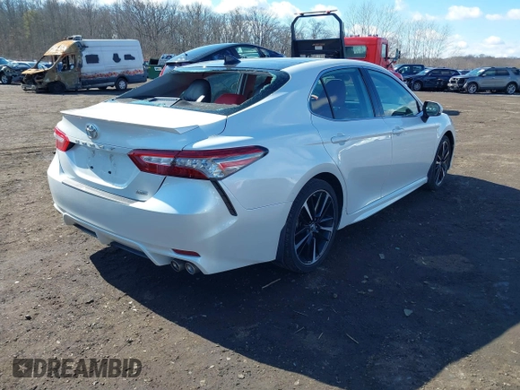 2019 Toyota Camry XSE with VIN 4T1B61HK6KU742901, listed as a IAAI auction lot 41651481 with 68,505 mi miles. Bid and sale history available at carsss.com. Image 4.