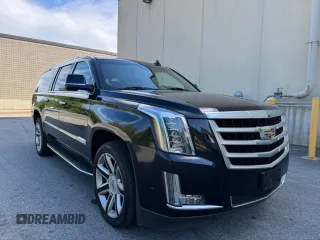 2020 Cadillac Escalade ESV Luxury with VIN 1GYS4HKJ0LR186439, listed as a Copart auction lot 64144425 with 240,863 mi miles and Clean title. Bid and sale history available at DreamBid. Image 1.