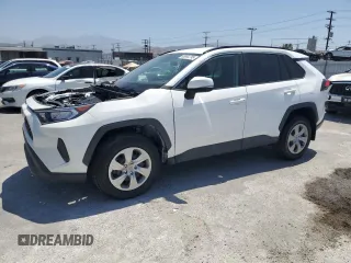 2021 Toyota RAV4 XLE with VIN 2T3W1RFV8MW162622, listed as a Copart auction lot 63864795 with 12,185 mi miles and Salvage title. Bid and sale history available at DreamBid. Image 1.