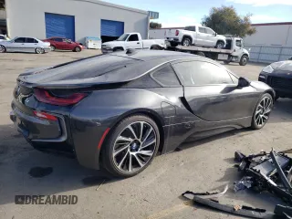 2015 BMW i8 z VIN WBY2Z2C57FV392504, wystawiony jako Copart lot #78608573 z przebiegiem 25 505 mil mil oraz . Historia ofert i sprzedaży dostępna na DreamBid. Obrazek 3.