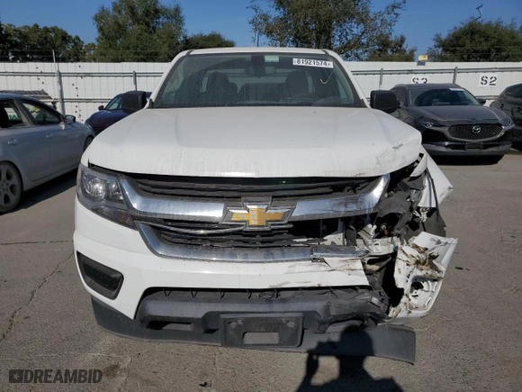 2017 Chevrolet Colorado 2WD WT with VIN 1GCHSBEN7H1203809, listed as a Copart auction lot 81921574 with 131,799 mi miles and Salvage Title. Bid and sale history available at carsss.com. Image 5.