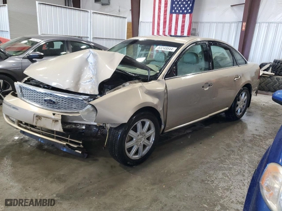 2007 Ford Five Hundred Limited with VIN 1FAHP25167G145689, listed as a Copart auction lot 83248844 with 96,068 mi miles and Salvage Title. Bid and sale history available at carsss.com. Image 1.
