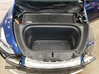 2023 Tesla Model Y Long Range with VIN 7SAYGDEE7PA180793, listed as a Copart auction lot 46706855 with 18,136 mi miles and Non Repairable. Bid and sale history available at DreamBid. Image 12.