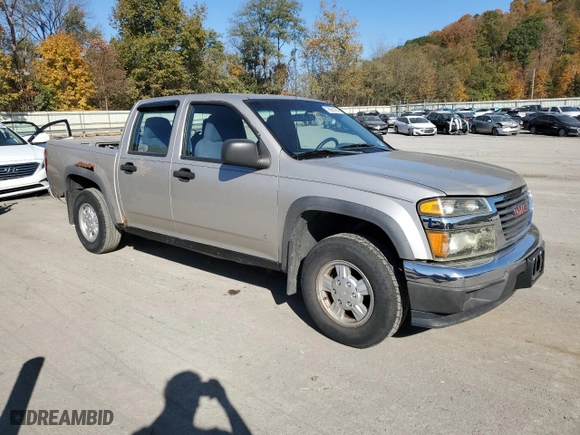 2006 GMC Canyon 1SB SLE Z85 with VIN 1GTCS138168273084, listed as a Copart auction lot 76956784 with 185,053 mi miles and Clean Title. Bid and sale history available at carsss.com. Image 4.