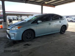 2012 Toyota Prius One with VIN JTDKN3DUXC1595723, listed as a Copart auction lot 51995805 with 230,361 mi miles and Clean Title. Bid and sale history available at carsss.com. Image 1.