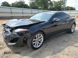 2016 Hyundai Genesis Coupe 3.8L Base with VIN KMHHT6KJ2GU136227, listed as a Copart auction lot 60045315 with 65,087 mi miles and Salvage title. Bid and sale history available at DreamBid. Image 1.