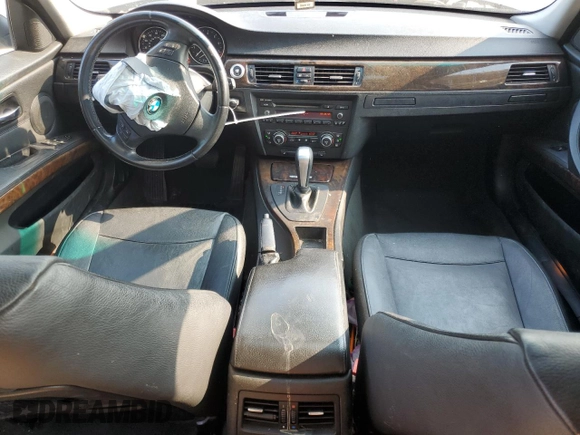 2007 BMW 3 Series 328i with VIN WBAVA33517PV63889, listed as a Copart auction lot 59160945 with 147,664 mi miles and Salvage title. Bid and sale history available at DreamBid. Image 8.