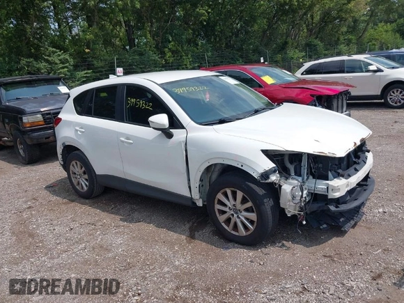 2016 Mazda CX-5 Sport with VIN JM3KE2BY6G0641051, listed as a IAAI auction lot 39959322 with 118,453 mi miles. Bid and sale history available at carsss.com. Image 1.