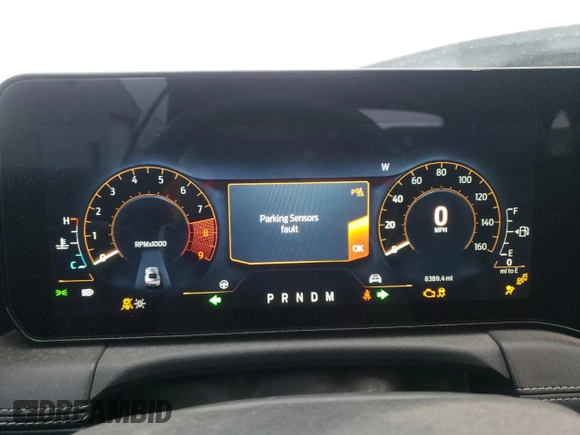 2024 Ford Mustang GT Premium with VIN 1FAGP8FF7R5104107, listed as a Copart auction lot 81084034 with 8,389 mi miles and Clean title. Bid and sale history available at DreamBid. Image 9.