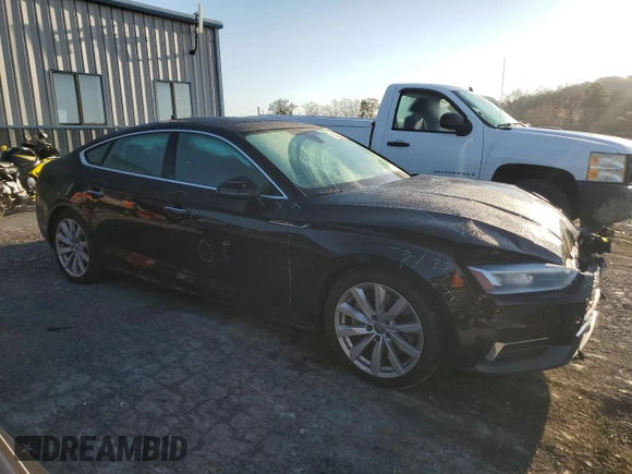 2018 Audi A5 Sportback Premium Plus with VIN WAUBNCF59JA131564, listed as a Copart auction lot 72839103 with 141,548 mi miles. Bid and sale history available at carsss.com. Image 4.