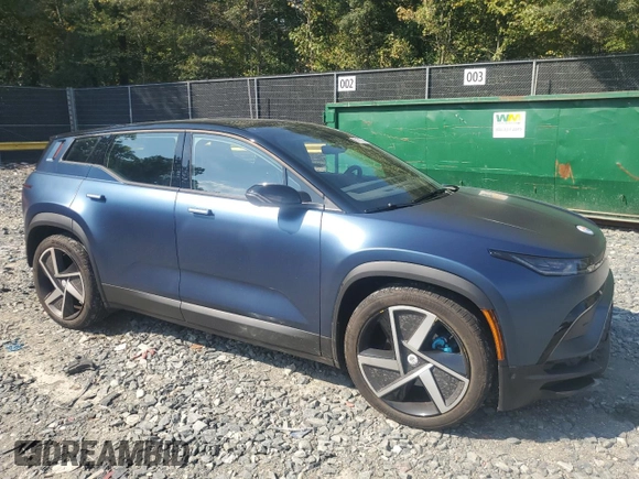2023 Fisker Ocean One z VIN VCF1ZBU22PG003114, wystawiony jako Copart lot #69451534 z przebiegiem 4 248 mil mil oraz Szkoda całkowita • Salvage title. Historia ofert i sprzedaży dostępna na DreamBid. Obrazek 4.