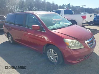 2006 Honda Odyssey EX-L with VIN 5FNRL38766B010284, listed as a IAAI auction lot 41911228 with 230,002 mi miles. Bid and sale history available at carsss.com. Image 1.