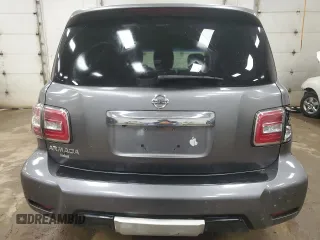 2017 Nissan Armada SV with VIN JN8AY2NC0H9503700, listed as a Copart auction lot 50528635 with 89,518 mi miles and Clean Title. Bid and sale history available at carsss.com. Image 6.