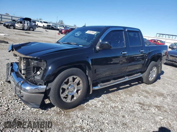 2012 GMC Canyon SLE2 with VIN 1GTH6PFE5C8166338, listed as a Copart auction lot 80087584 with 83,745 mi miles and Salvage Title. Bid and sale history available at carsss.com. Image 1.